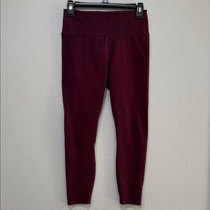 Fabletics Burgundy Leggings